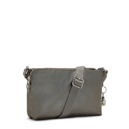 Kipling Boyd Metallic Crossbody Táska Greyl | HU 1094CT